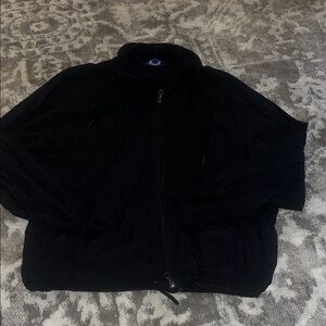 JoyLab Black Lightweight Zip-Up Windbreaker
